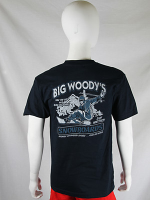 Jailbird Designs Men's Snowboards Becasue Everyone Should... LG Blue T Shirt New