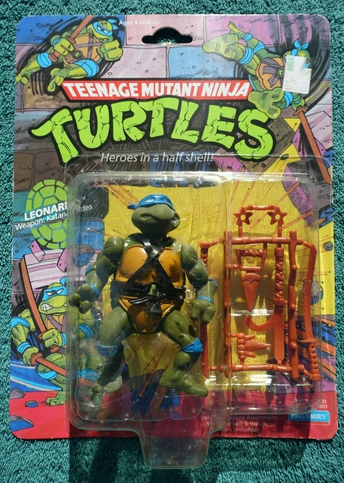 Leonardo Teenage Mutant Ninja Turtles 1988 Sealed Hero Unique Collectable C pics - Image 2 of 4