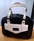 Mary Kay Deluxe Black/Ivory Consultant Bag Tote w/ Organizer Caddy Overnight Bag