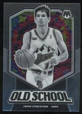 2019-20 Panini Mosaic John Stockton Old School Insert Utah Jazz #5