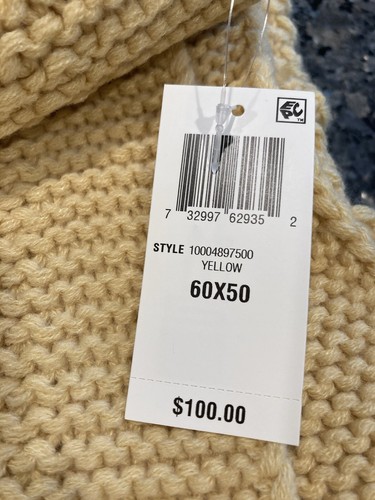 Charter Club Damask Design Honeycomb Throw, 50" x 60" Brand New Retail $100.00 - Picture 18 of 19