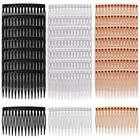 24 Pieces French Side Combs, Plastic Side Hair Twist Decorative Comb with Tee...