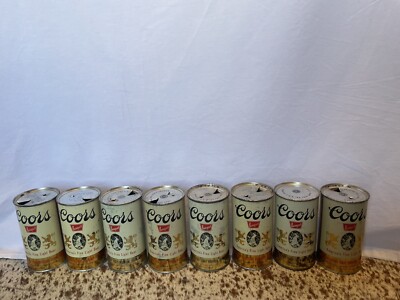 Vintage Coots Banquet Beer Cans Set Of 8