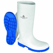 HIGH QUALITY WHITE FOOD HYGIENE WORK SAFETY WELLINGTON BOOTS WELLIES STEEL TOE