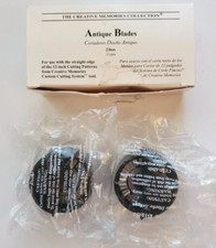 The Creative Memories Collection Antique Rotary Cutting Blades, Black New Sealed