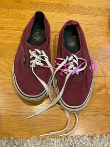vans maroon gum