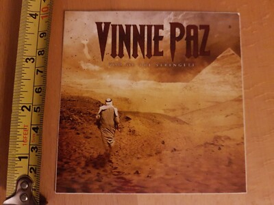Vinnie Paz God Of The Serengeti Hip Hop Promo Sticker Jedi Mind Tricks