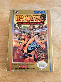 NES (CIB) - P.O.W. Prisoners of War - COMPLETE Nintendo Game, Box, Manual & Case