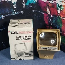 VTG Kmart Focal Panarama Illuminated 2x2 Slide Viewer 2x Magnification Tested 