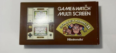 Game and Watch Donkey Kong 2 Nintendo game series with box Multi