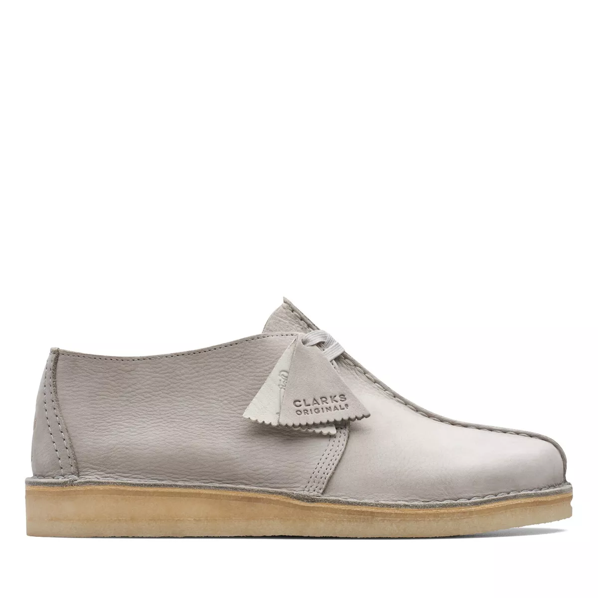 Clarks premium leather deals cream