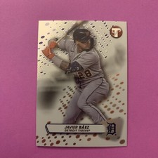 Javier Baez, 2023 Topps Pristine Refractor , Detroit Tigers
