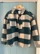 Gap Kids Green Plaid Shacket XXL