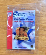 Richard Seymour Hat Lapel Pin New England Patriots Football 2004 Pin Collection