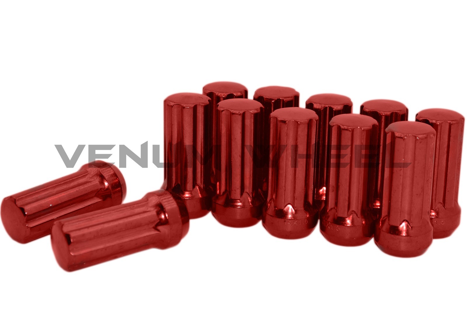 20112017 RAM 2500 3500 RED SPLINE LUG NUTS AFTERMARKET WHEELS LOCKING