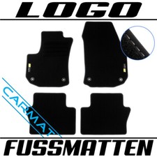 Fussmatten für Opel Zafira B Bj. 2005-2011 5-Sitzer Fußmatten Autoteppiche LOGO 