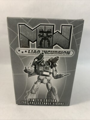 MechWarrior Liao Incursion Limited Edition 2003 LEVEL 4 Figure WizKids NEW Seale