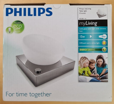 Tischlampe, Tischleuchte, Lampe, Philips, my Living