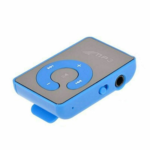Mini Mirror Clip USB Digital Mp3 Music Player Card 8GB New Support✈ - Afbeelding 5 van 8