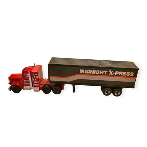 Matchbox Lesney Kenworth Tractor Unit & Trailer MIDNIGHT-X-PRESS 1981 Match