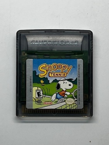 Snoopy Tennis Nintendo Game Boy Color Cartridge Only