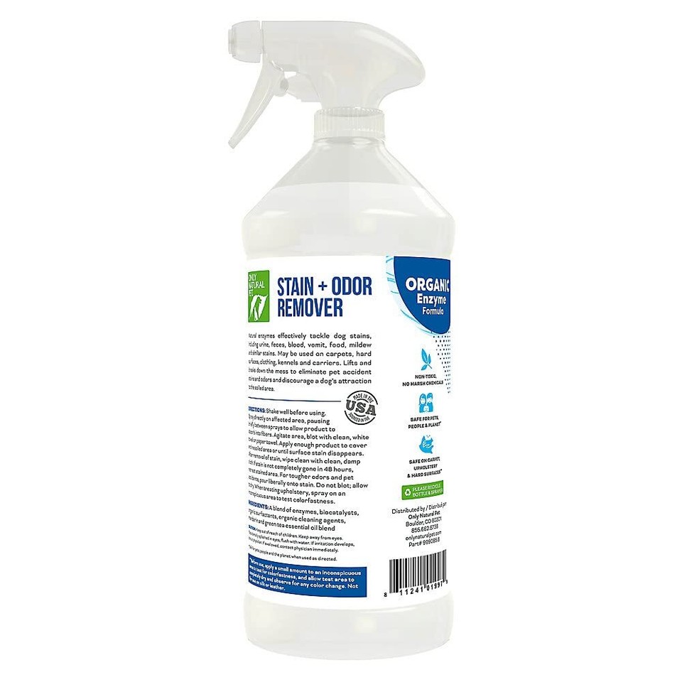 Enzyme Powered Stain & Odor Eliminator Professional Pet Urine Pee