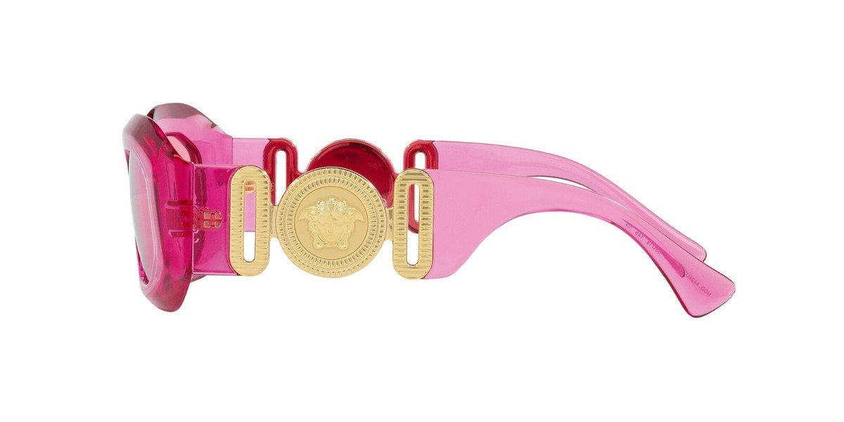Versace ROCK ICONS VE 4425U Transparent Pink/Pink (5421/84  display picture 1