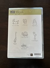 Stampin' Up It s The Thought Stamp Set Retired