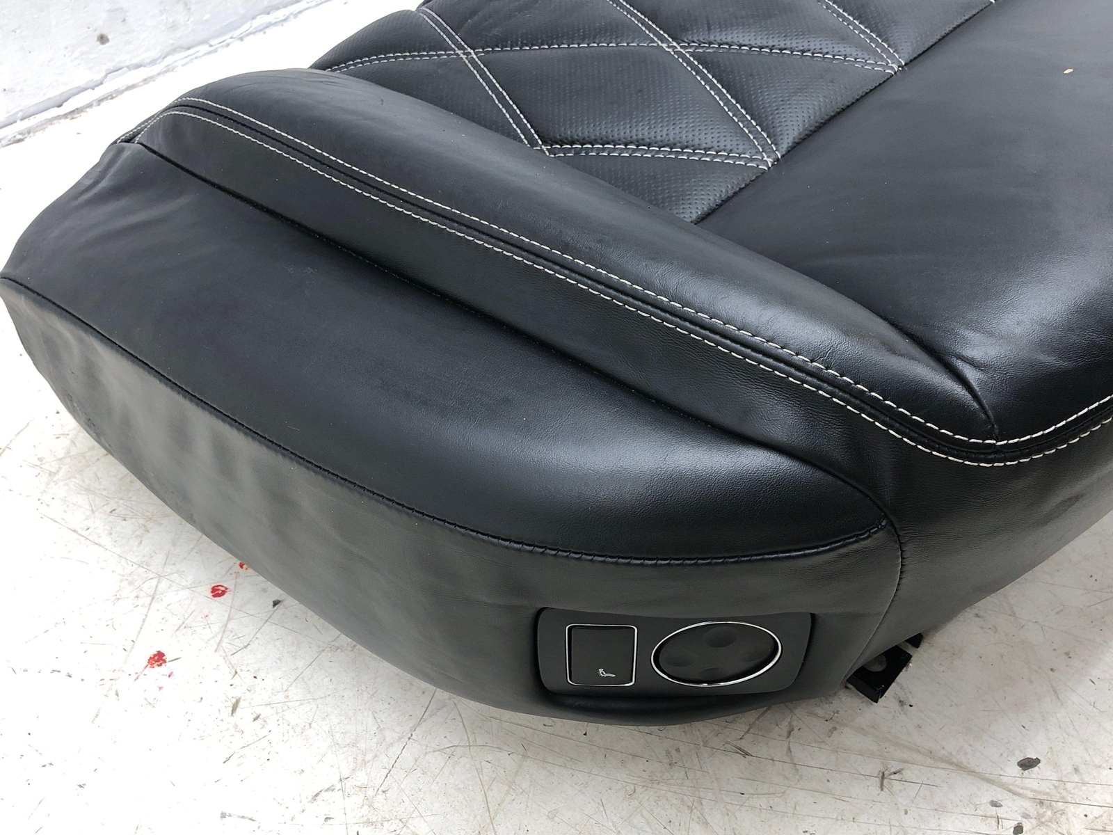 2006-2012 BENTLEY CONTINENTAL OEM REAR LOWER BENCH SEAT CUSHION *INDENTS*