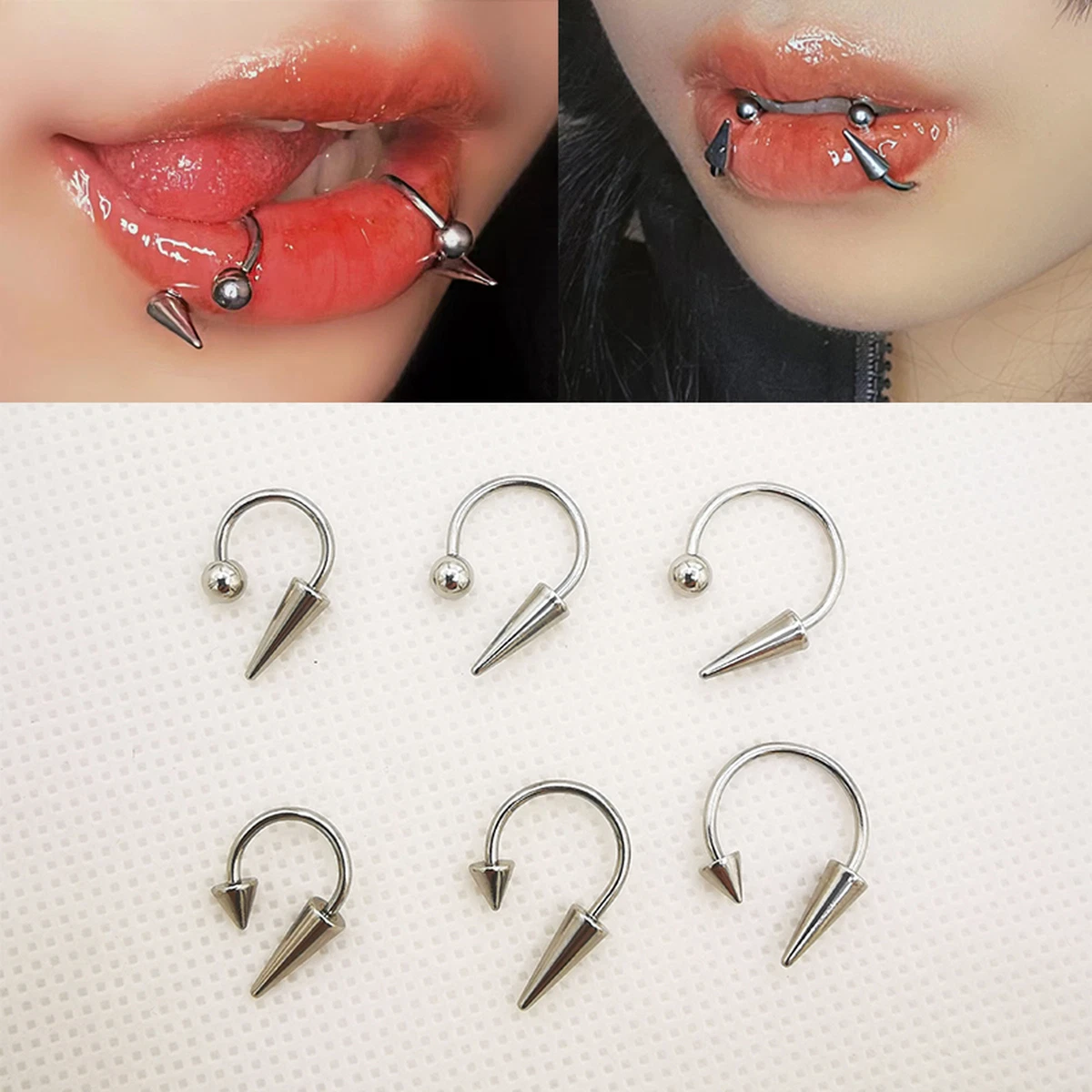 Horseshoe barbell nose ring online