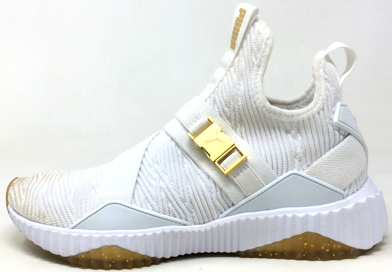 white and gold trainers womens