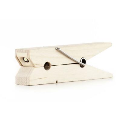 Reading Light Clip On Wooden Clothes Peg Clip Shape Book LED Attachment Light
