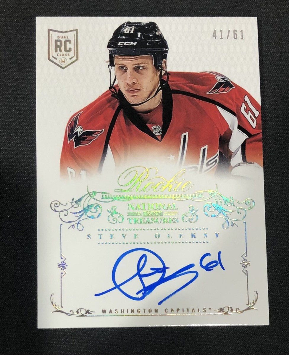 2013-14 Panini National Treasures /61 Steven Oleksy Steve