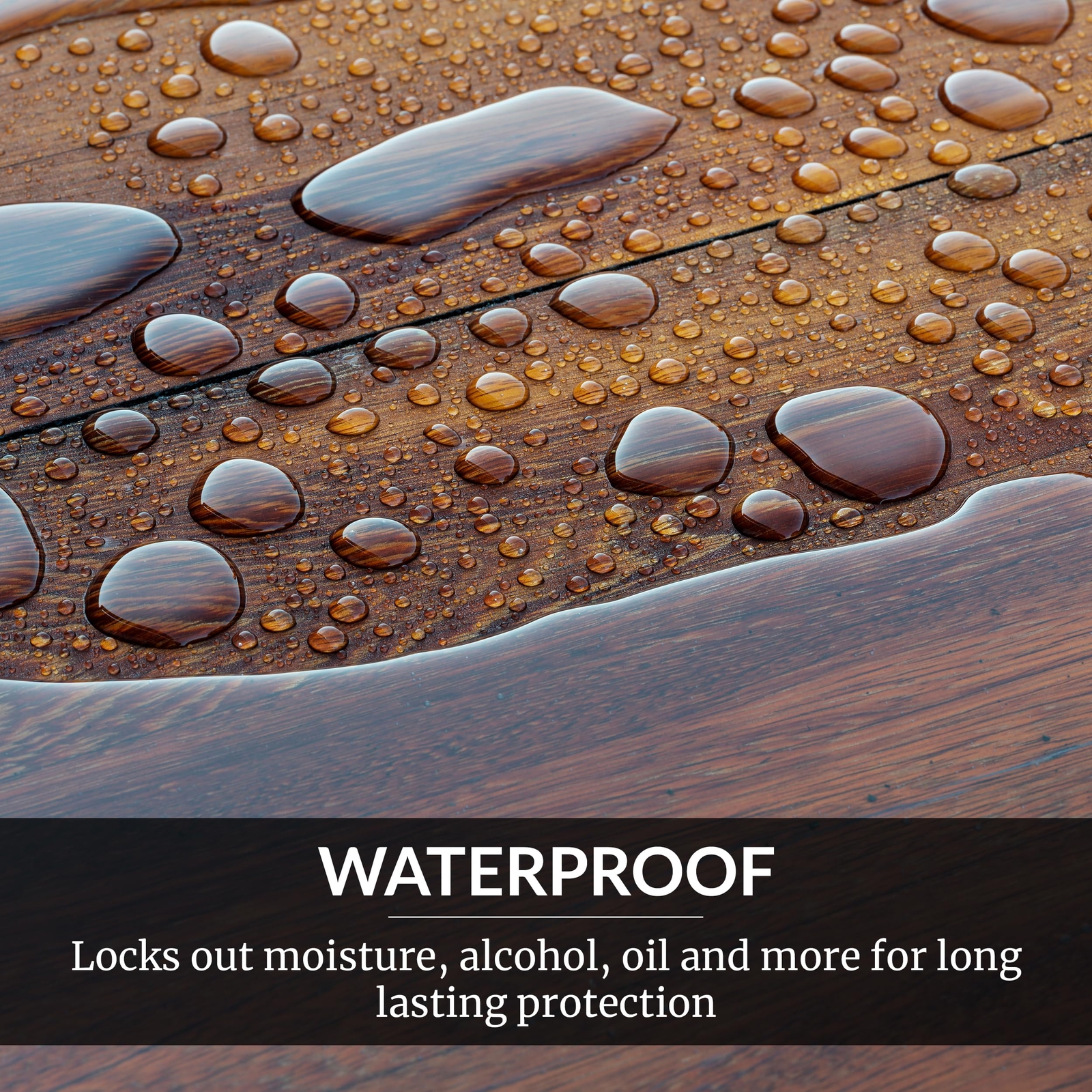 HOPE'S Pure Tung Oil, Waterproof Natural Wood Finish and Sealer, 16 Fl Oz