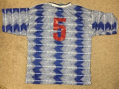 Vintage Lotto Calcio Italia Soccer Jersey #5 Short Sleeve Vintage Lotto Calcio Italia Soccer Jersey #5 Short Sleeve