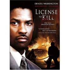 License to Kill (DVD MOVIE James Farentino Denzel Washington DON MurraY