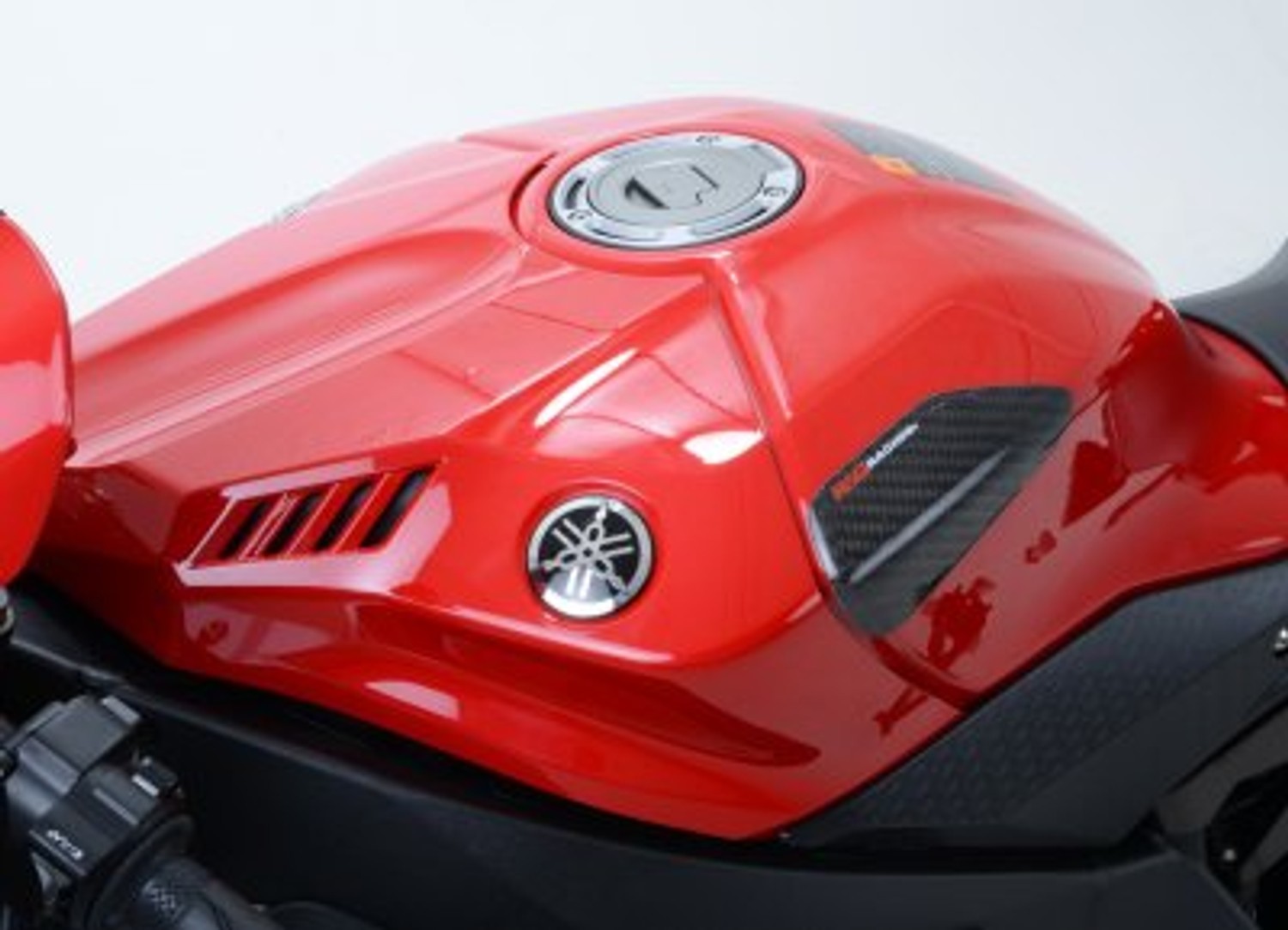 R&G CARBON FIBRE TANK SLIDERS FOR YAMAHA YZF-R1 2015 > 2023 PAIR TS0030CG