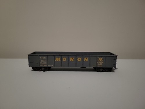 Góndola escala HO Mantua 40', Monon RR, gris, #3029 ruedas de metal mejoradas Kadees | Zustand: Used