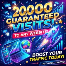 Bid For A Cause! 20,000 Targeted Website Visitors–High-Quality Digital Marketing
