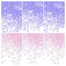 26g 2-4mm Crushed Metallic Irregular Glass Chips Blue/Purple