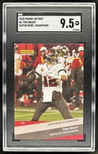 2020 Instant Tampa Bay Buccaneers Super Bowl LV Champions Tom Brady #1 SGC 9.5