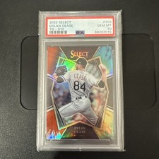 2022 Panini Select Premier Level Dylan Cease #150 Tie-Dye Prizm /20