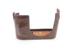 Generic Brown PU Leather Camera Protector for Leica Q  21148 