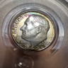1956 D PCGS MS66 Toned Roosevelt Dime 10Ā¢ Denver Roosevelt