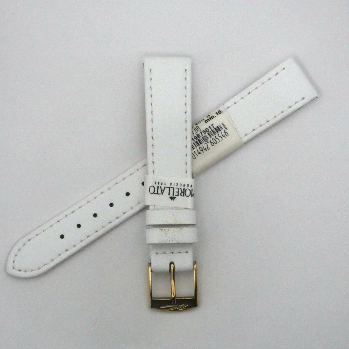 Montres avec Bracelet Cuir Blanc • Marc Orian