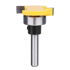 Top Bearing Slot Cutter Router Bit 1/4 Inch Shank Slot Cutting Bit Slotting Cutt