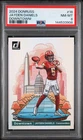 2024 Donruss Jayden Daniels #16 Downtown! Rookie Card PSA 8 NM-MINT