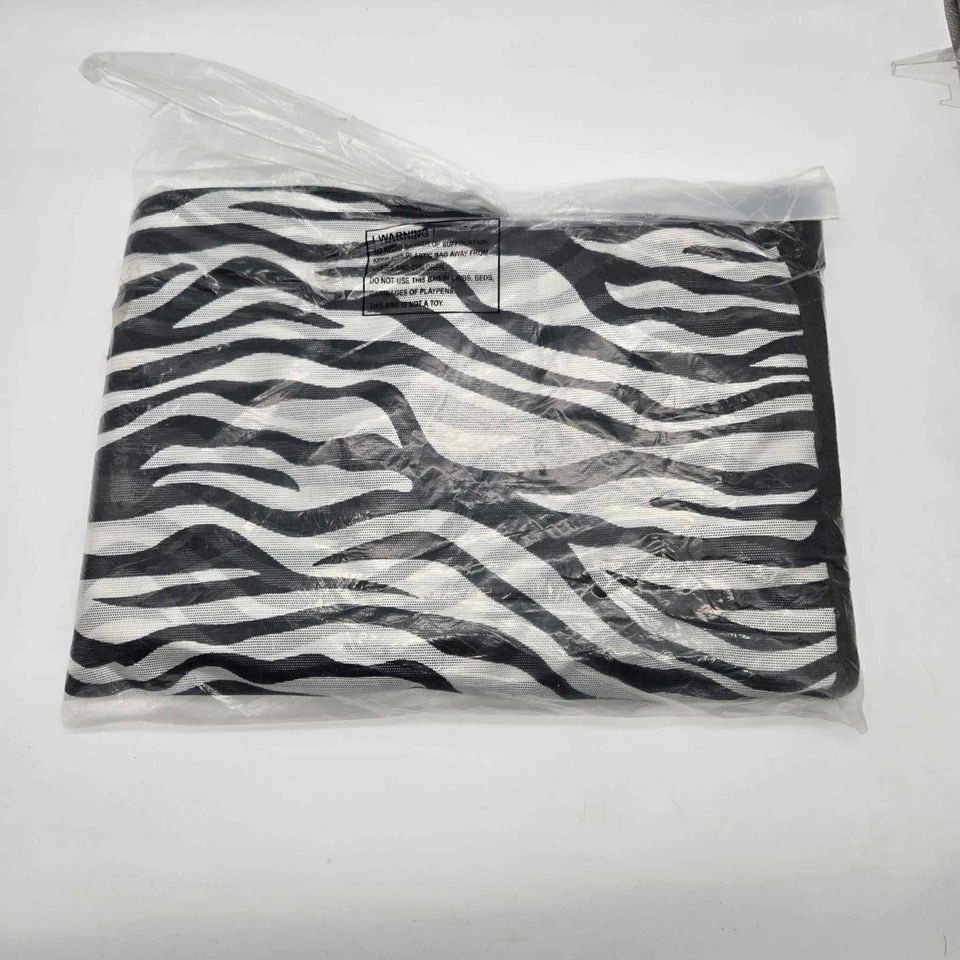 75 pulgadas BLANCO/NEGRO RESISTENTE1 MALLA CEBRA PESO LIGERO MOSCA PROTECTOR HOJA CABALLO Foto 2 de 4