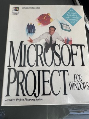 Microsoft Project 3.0 - never opened