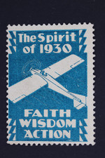 SPIRIT 1930 GREAT depression economic stimulus psa poster ad faith wisdom action
